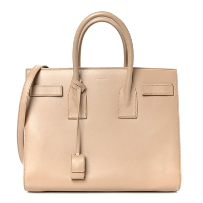 Calfskin Small Sac De Jour Dark Beige