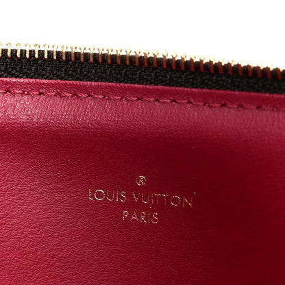 Monogram Pochette Felicie Chain Wallet Fuchsia