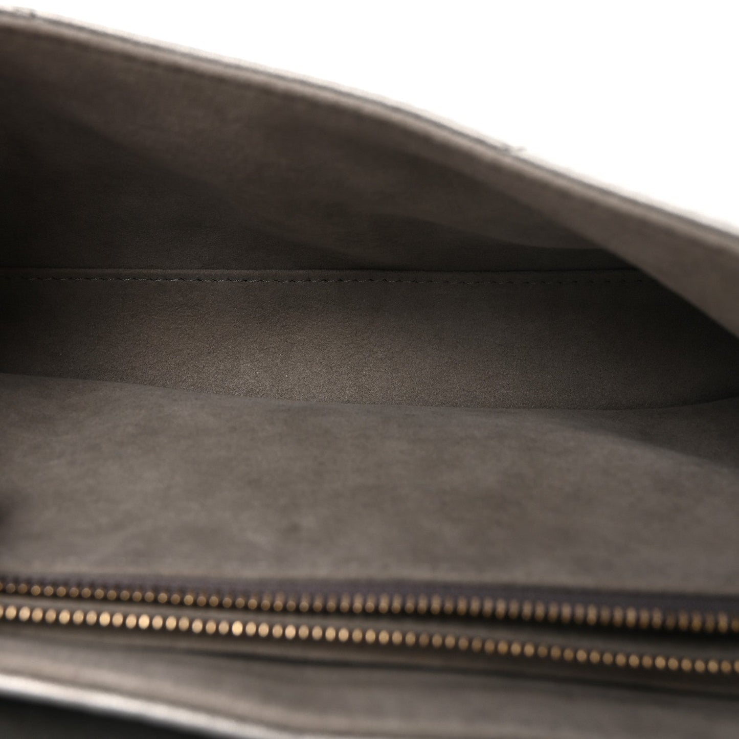 Metallic Calfskin New Wave Chain Bag MM NM Silver