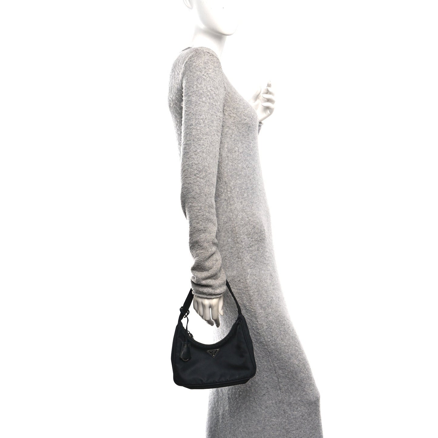 Tessuto Nylon Mini Re-Edition 2000 Bag Black