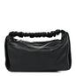 Lambskin Mini Scrunchie Bag Black