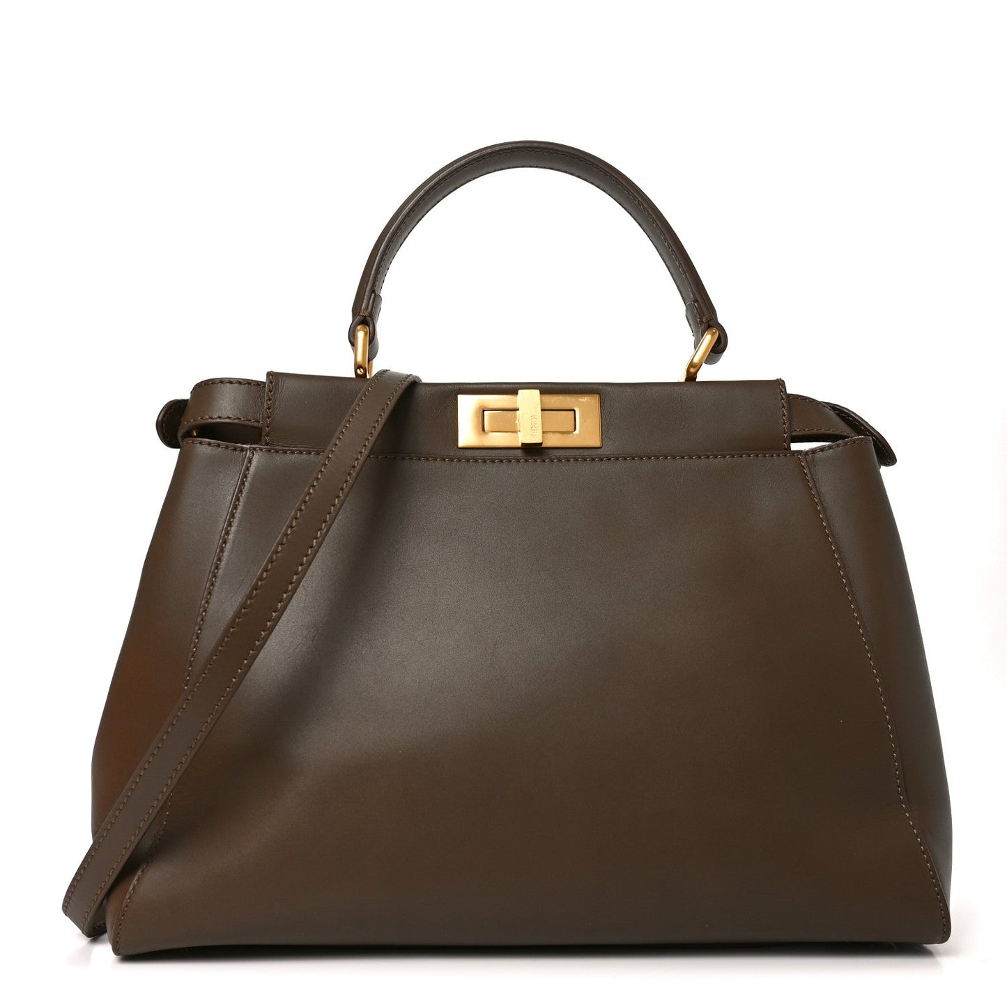 Vitello Morgan Snakeskin Medium Peekaboo Iconic Satchel Foresta