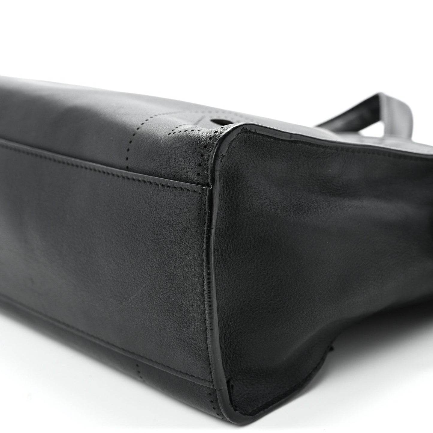 Veau Soyeux Perforated Blackout Hardware S City Black