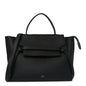 Grained Calfskin Mini Belt Bag Black