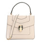 Calfskin Serpenti Forever Top Handle White
