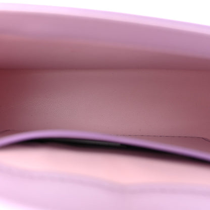 Patent 4G Small Padded Crossbody Bag Lilac