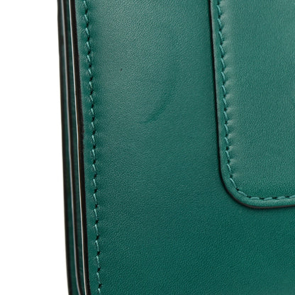 Calfskin Serpenti Forever Shoulder Bag Emerald Green