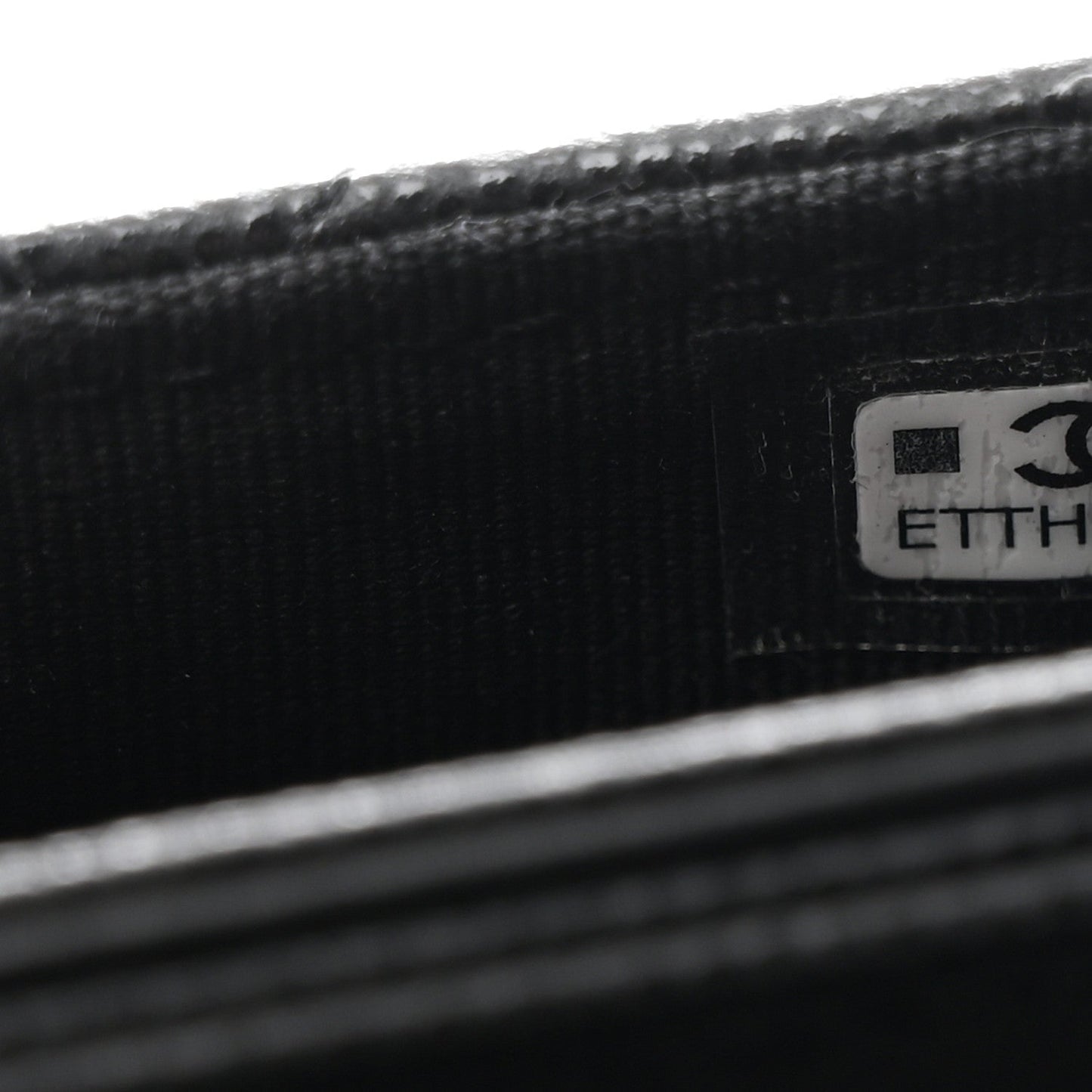 Caviar Quilted Clutch With Chain Black