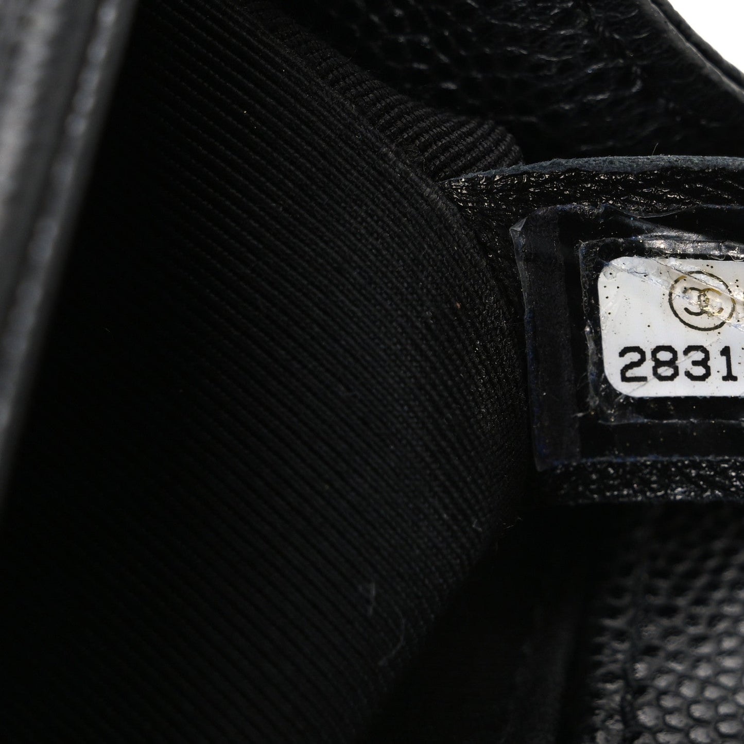 Caviar Quilted Small Boy Flap Black