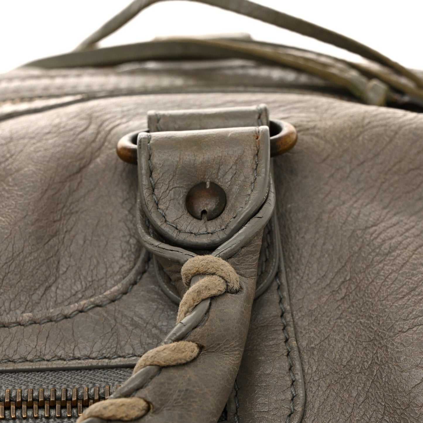 Agneau Classic Hardware Boston Gris Pyrite