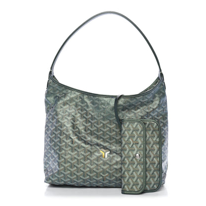 Iridescent Goyardine Boheme Hobo Pearly Green