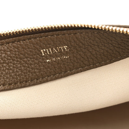 Canvas Calfskin August Hobo Cream