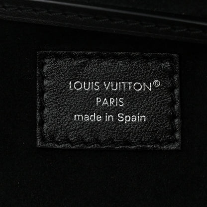 Lambskin Monogram Montsouris Vibe PM Black