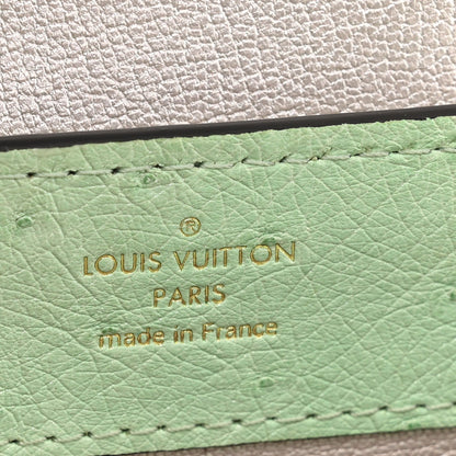 Ostrich Capucines Mini Vert Celadon