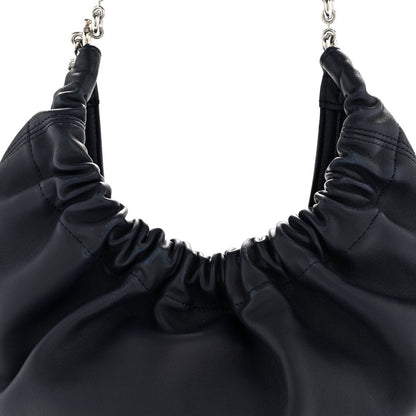 Nappa Small Squeeze Bag Abyss Blue