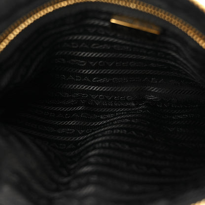 Re-Nylon Saffiano Pouch Black