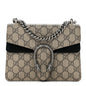 GG Supreme Monogram Mini Dionysus Shoulder Bag Black