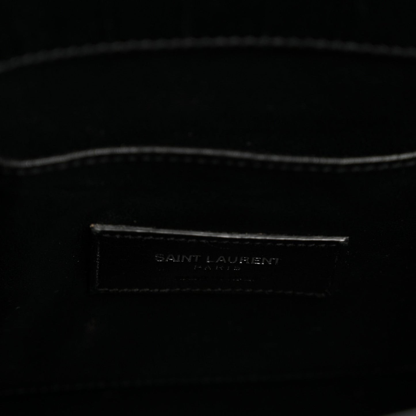 Calfskin Crocodile Embossed Baby Sac De Jour Black