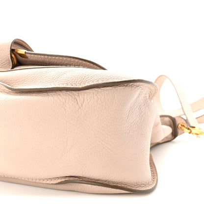 Calfskin Medium Marcie Satchel Abstract White