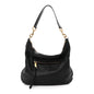 Pebbled Calfskin Hobo Black