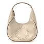 Eco Alter Nappa Perforated Logo Small Hobo White