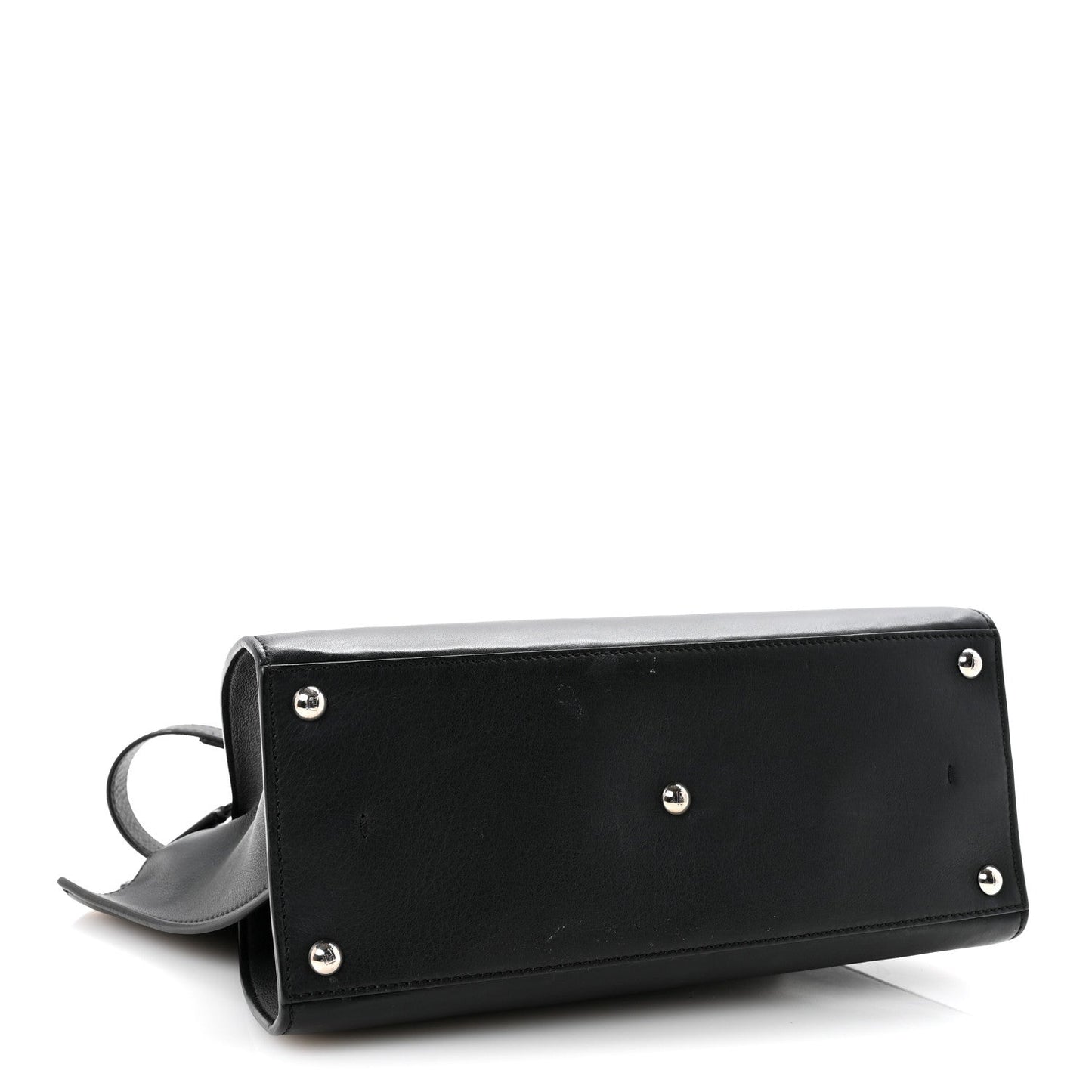 Vitello Dolce Shiny Nappa Petite 3Jours Tote Black