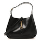 Boarded Dyana Lux Calfskin Small Jackie 1961 Hobo Black