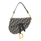 Oblique Saddle Bag Blue