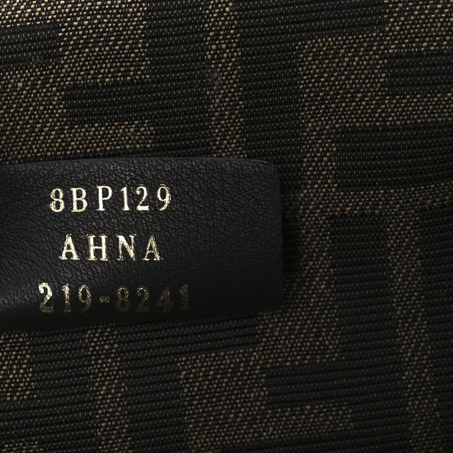 Shearling Small Fendi First Rosa Plaster