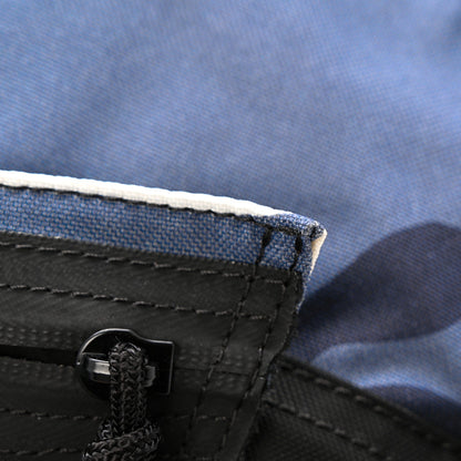 Nylon Camouflage Backpack Blue