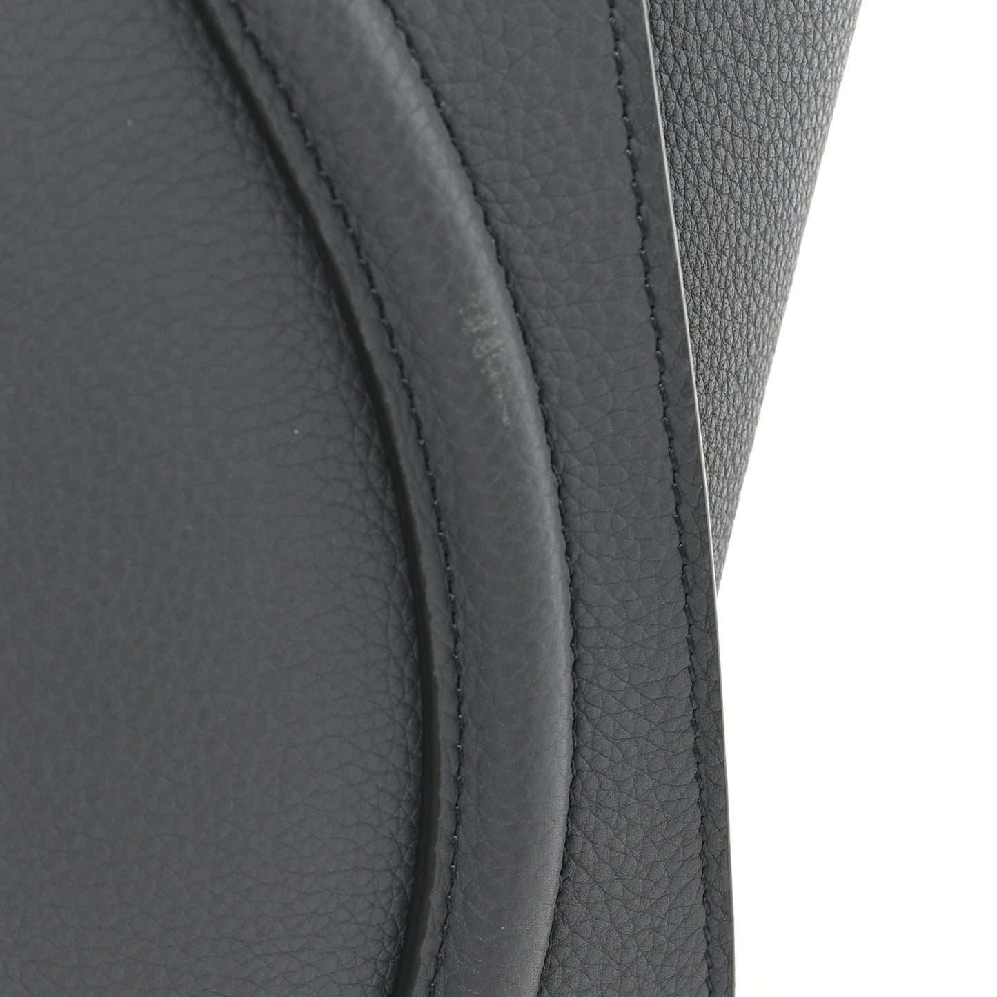 Baby Drummed Calfskin Micro Luggage Kohl