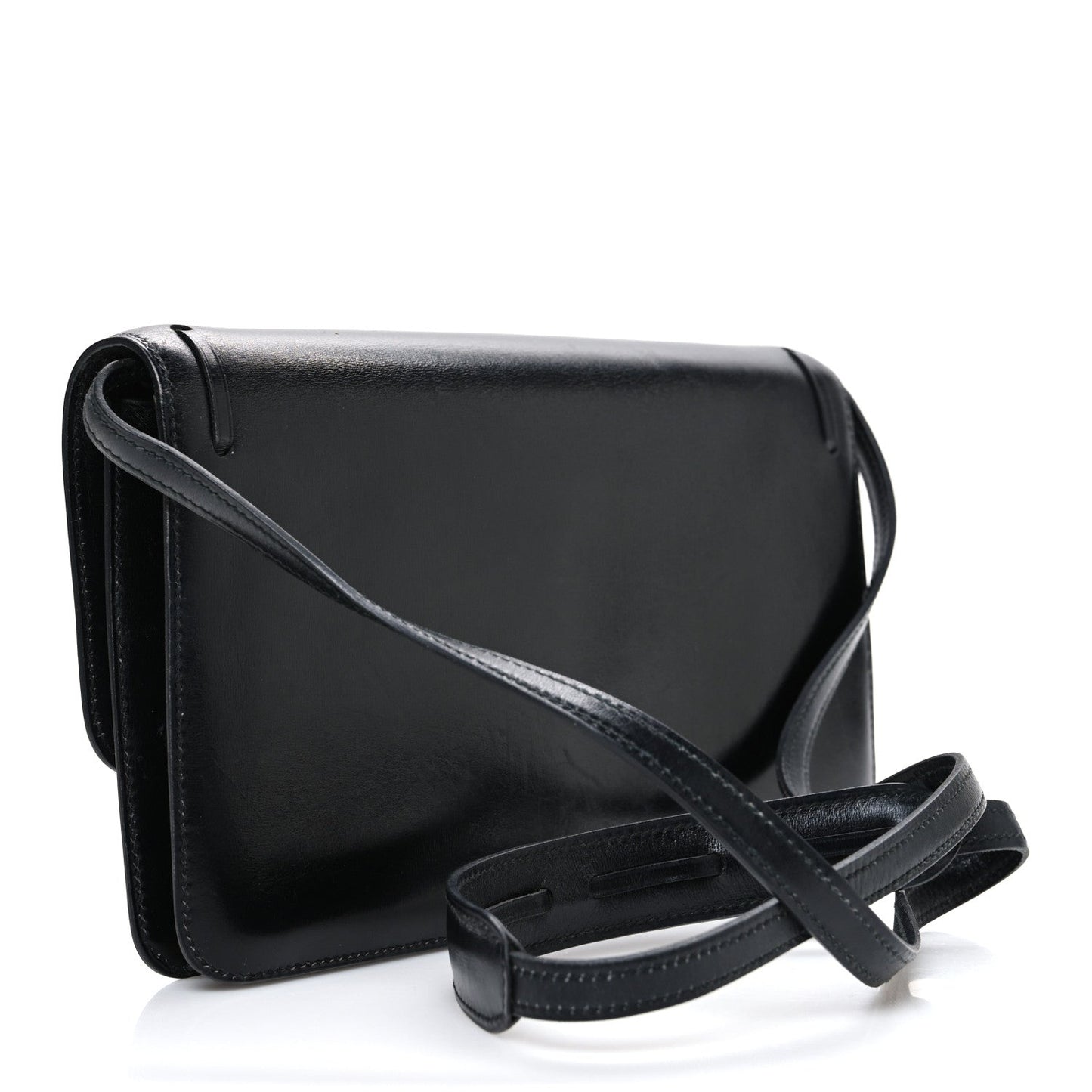 Box Tassel Shoulder Bag Black
