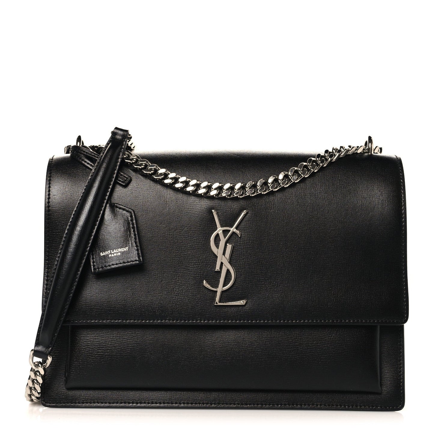Calfskin Large Monogram Sunset Black