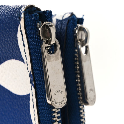 Monogram Giant Escale Double Zip Pochette Blue