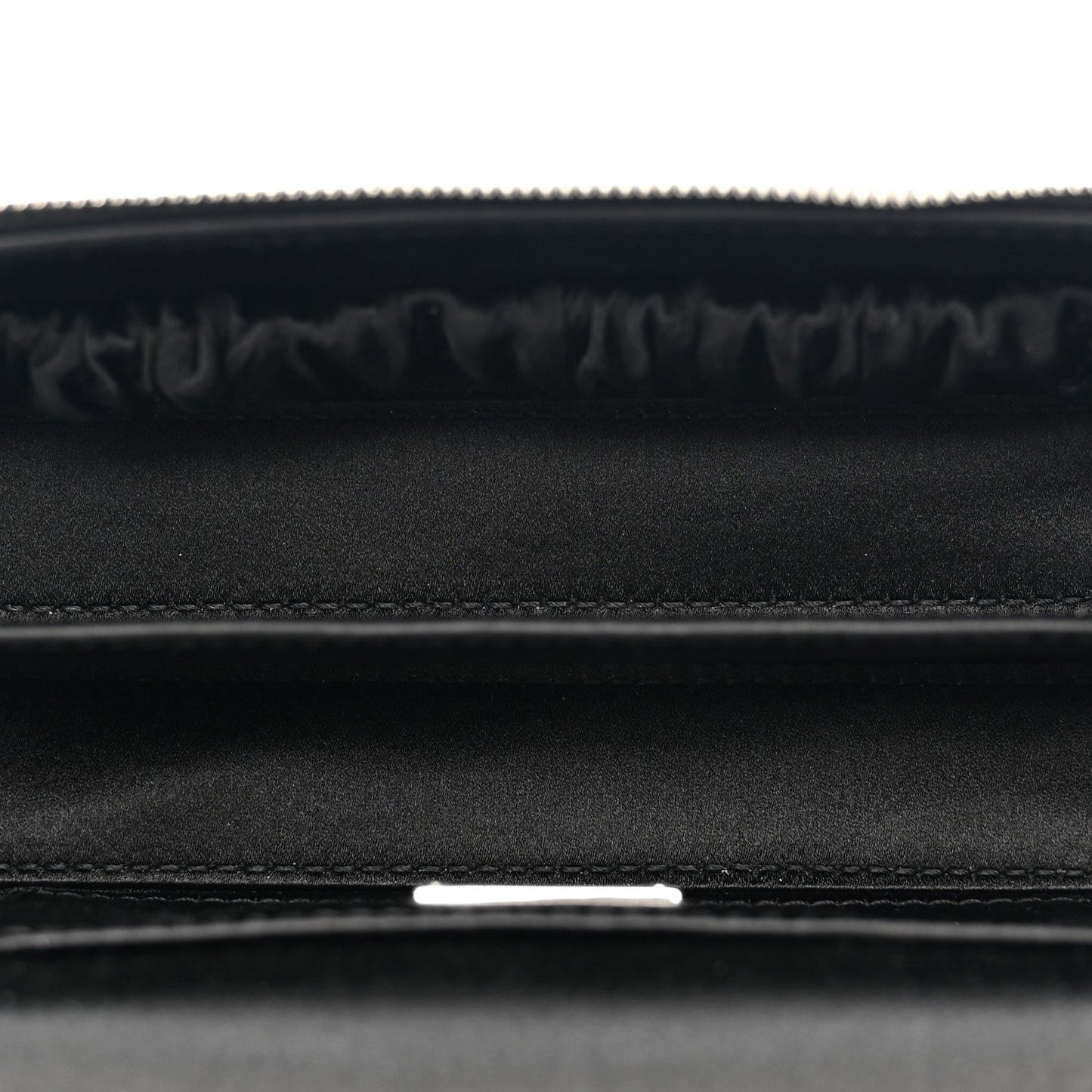 Satin Crystal Pave Medium Sicily Tubes Black