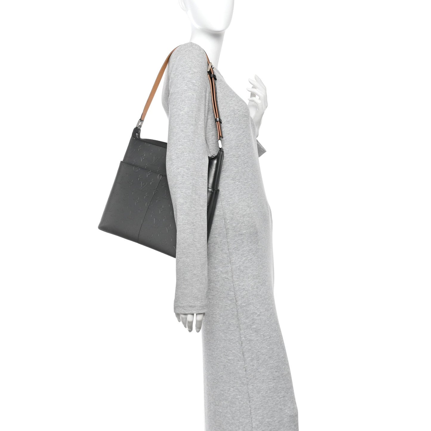 Mat Monogram Sutter Tote Black