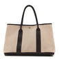 Buffle Skipper Toile Garden Party 36 MM Tote Marron Fonce