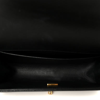 Caviar Quilted Medium Boy Flap Black