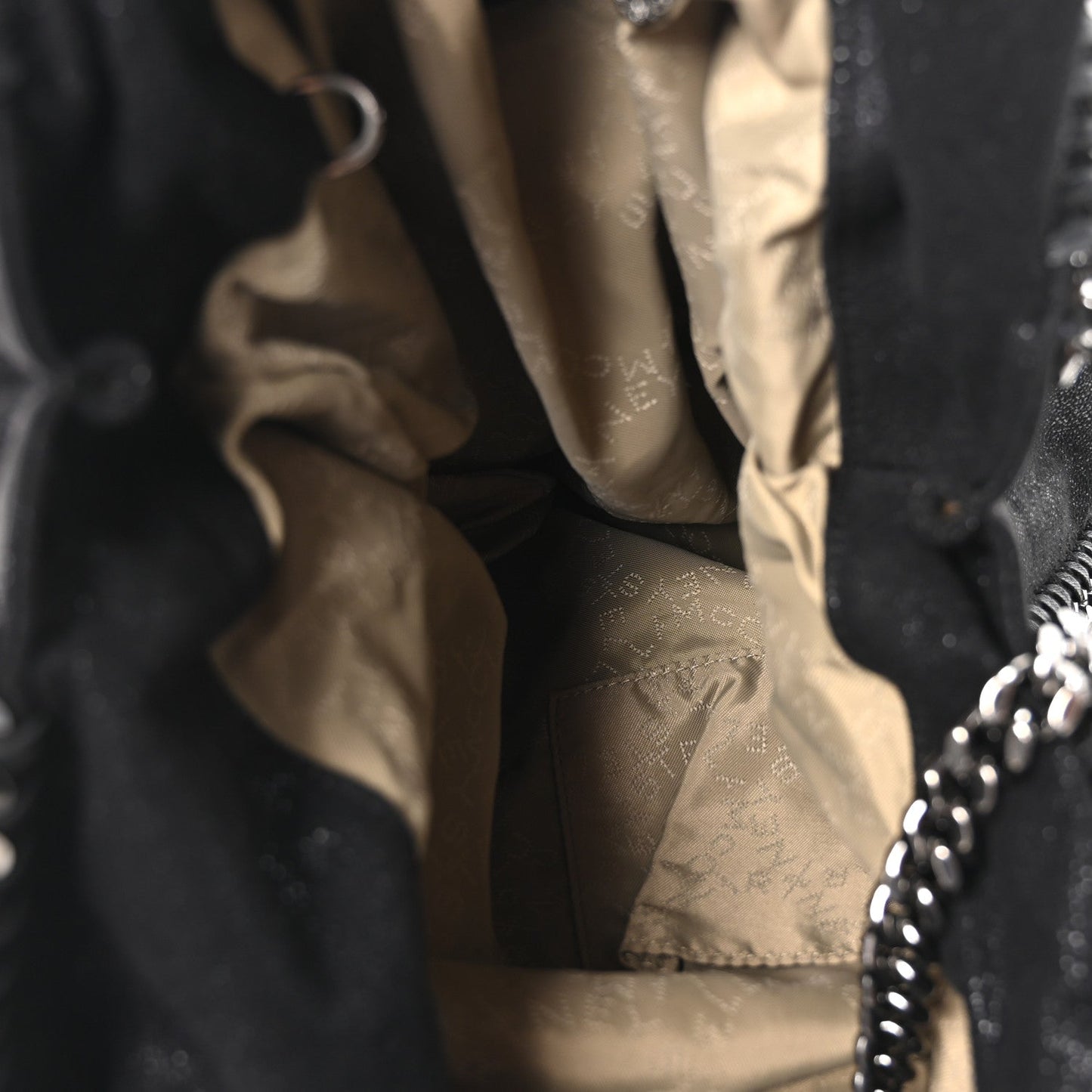 Shaggy Deer Big Falabella Tote Black