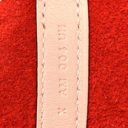 Taurillon Clemence Swift Eclat Picotin Lock 18 PM Rouge Tomate Rose Eglantine