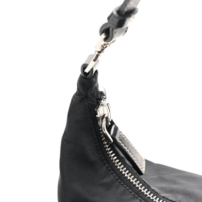 Tessuto Nylon Pochette Bag Black