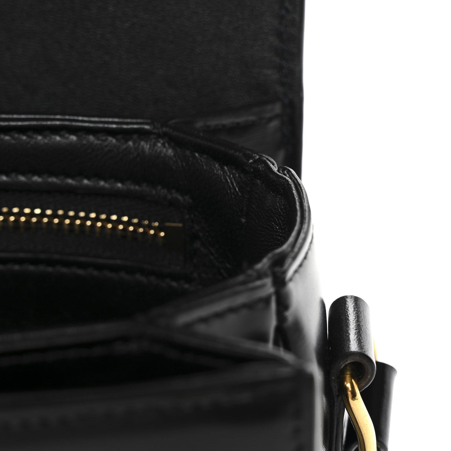 Shiny Calfskin Teen Triomphe Black