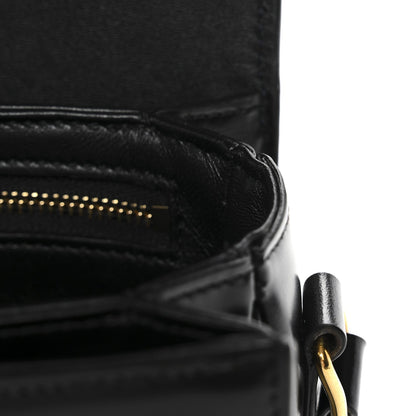 Shiny Calfskin Teen Triomphe Black