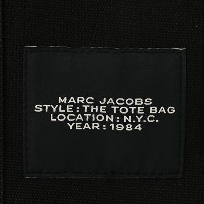Cotton Canvas Small The Traveler Tote Bag Black