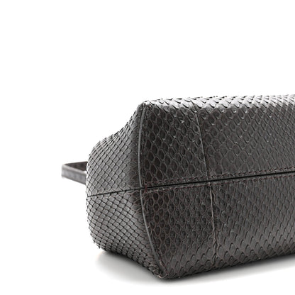 Snakeskin Small Fendi First Brown
