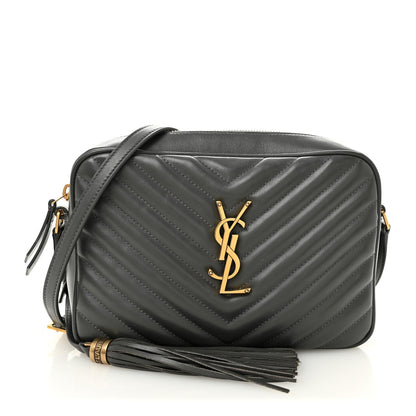 Calfskin Matelasse Monogram Lou Camera Bag Storm