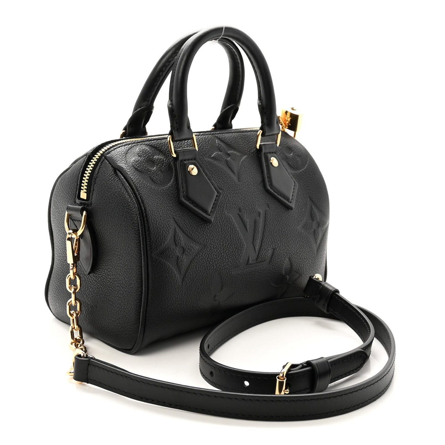 Empreinte Monogram Giant Speedy Bandouliere 20 Black