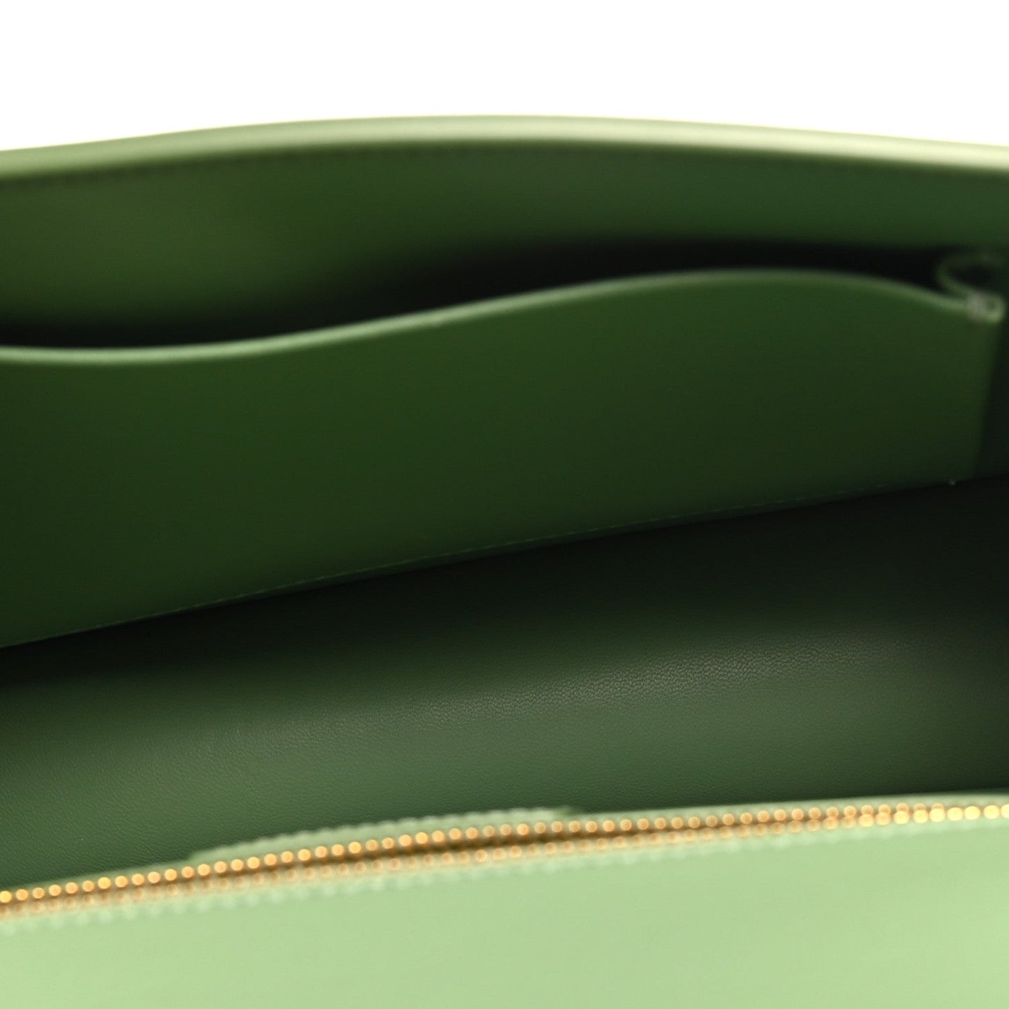 Smooth Calfskin 30 Montaigne Flap Bag Mint Green