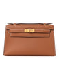 Swift Kelly Pochette Clutch Gold