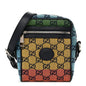 Monogram Multicolor Mini Retro Interlocking G Messenger Blue Rainbow Light Blue